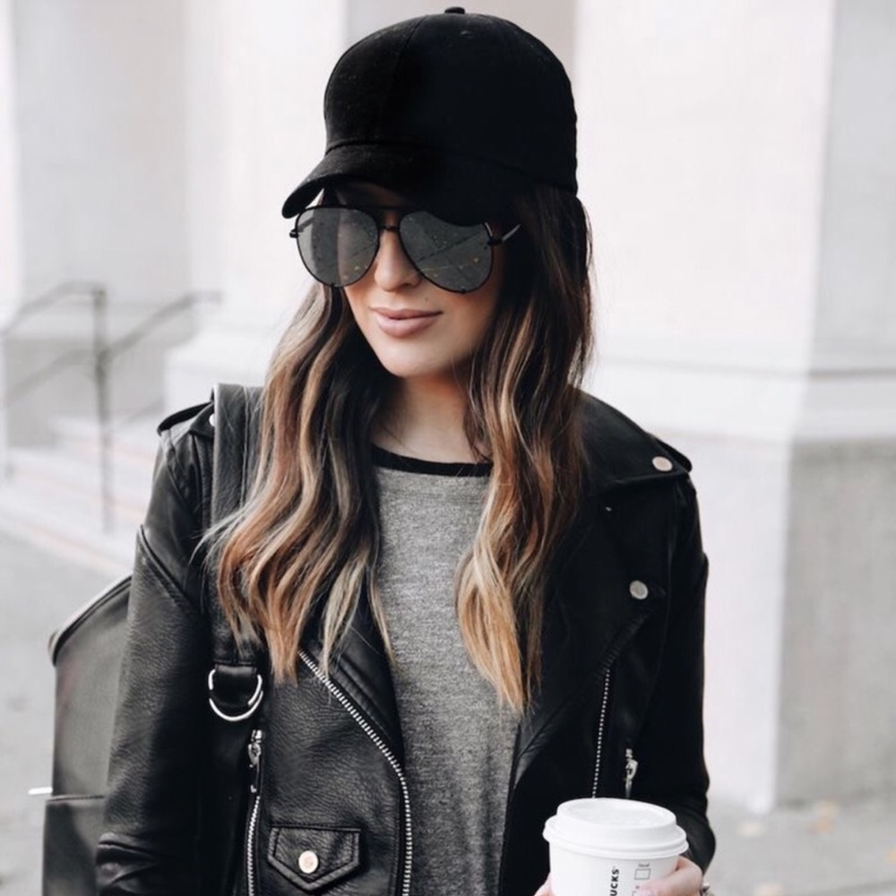 NOLAN▪️ aviator sunglasses black - Picture 2 of 4